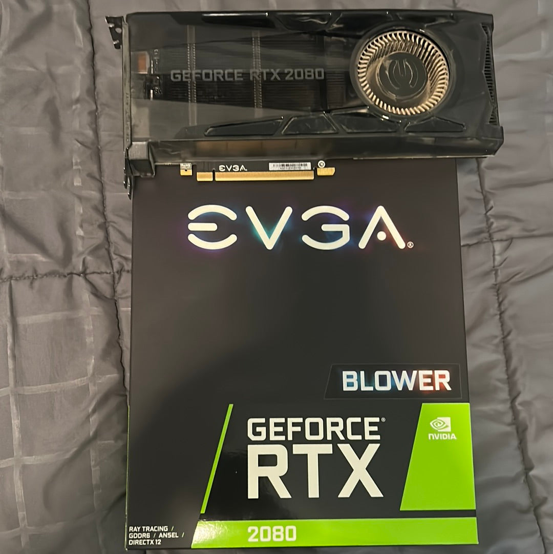 Used EVGA GeForce RTX 2080 Blower 8GB GDDR6