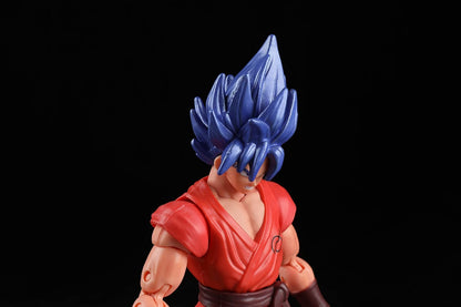 Dragon Ball Stars Super Saiyan Blue Kaio-ken x10 Goku Figure