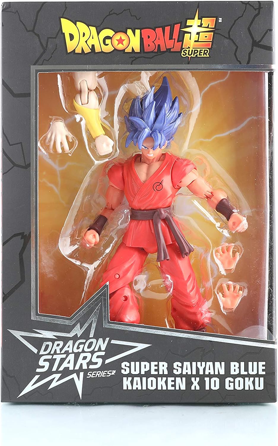Dragon Ball Stars Super Saiyan Blue Kaio-ken x10 Goku Figure