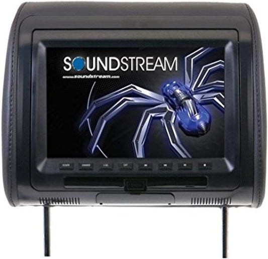 Soundstream VHD-90CC Universal Headrest with 9″ LCD/DVD/3 Color Covers