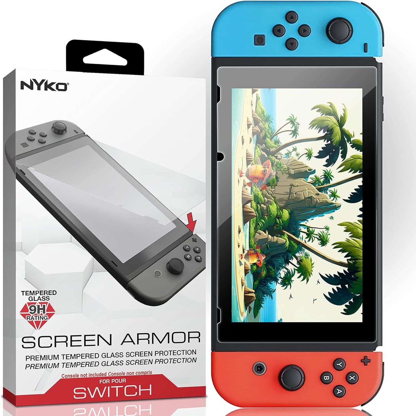 Nyko | Screen Armor - Screen Protector with Rounded Edges for Nintendo Switch