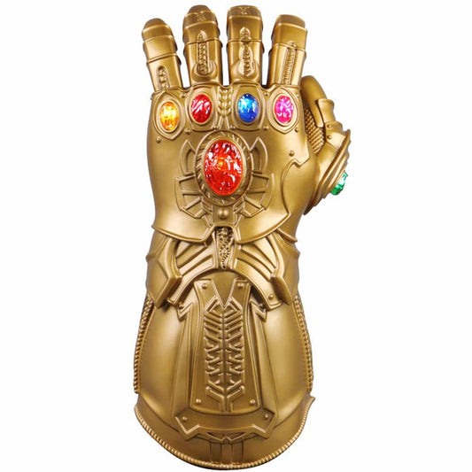Thanos Infinity Stone Gauntlet Glove with LED light up Stones