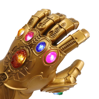 Thanos Infinity Stone Gauntlet Glove with LED light up Stones