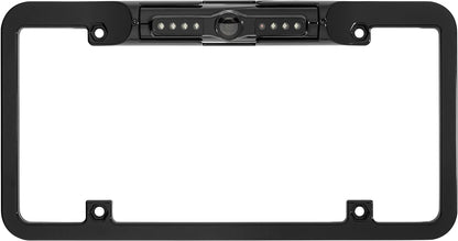 BOYO VTL300CIR - Full-Frame License Plate Backup Camera with Night Vision and Parking Lines (Black)