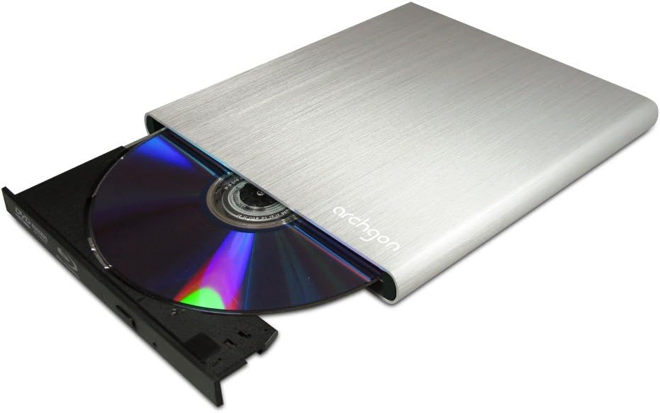 SEA TECH Aluminum External USB Blu-Ray Writer Super Drive for PC, Windows, Apple MacBook Air, Pro, iMac
