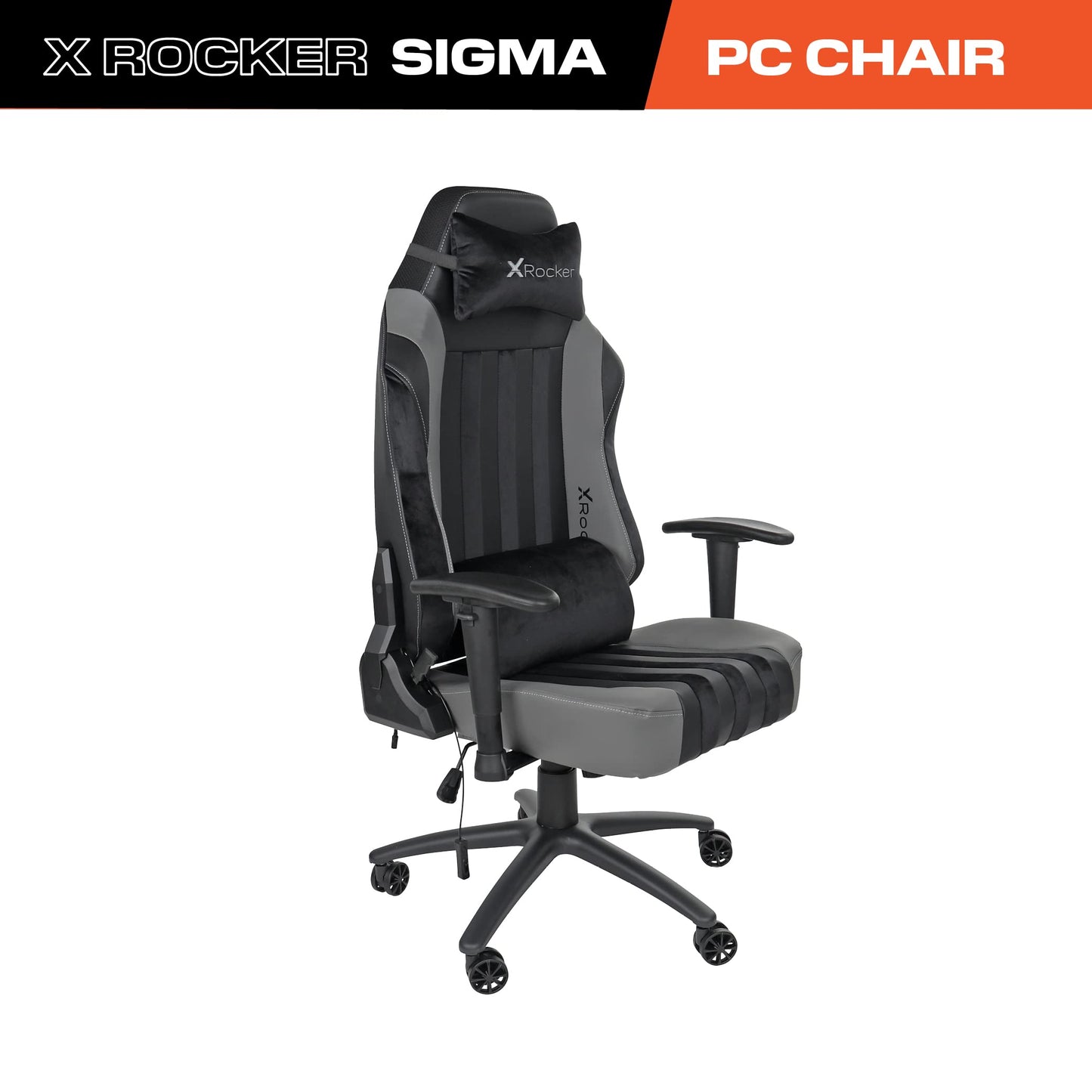 X Rocker Sigma PC Computer Gaming Office Desk Chair